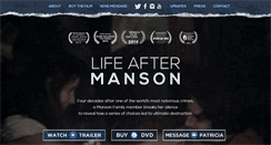 Desktop Screenshot of lifeaftermanson.com